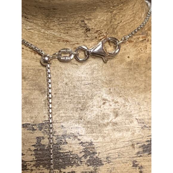 Jade of Yesteryear Lavender Jade and Sterling Silver Necklace - Picture 7 of 7